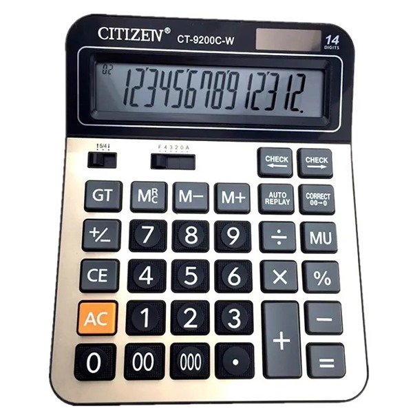 اله حاسبة مكتبية  CT-9200C-W